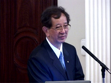 Yuan-Tseh Lee Nobel-laurate scientist at the Hungarian Academy of Sciences