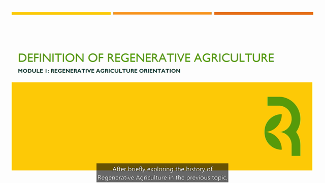 REGINA Platform - Regeneratív Mezőgazdaság