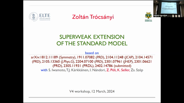 Zoltan_Trocsanyi_-_Superweak_extension_of_the