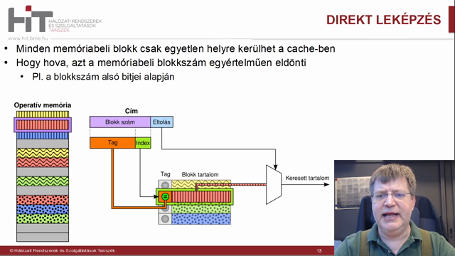 Számítógép architektúrák - Cache memória