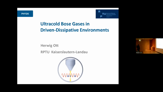 Wigner-121: Herwig Ott: Ultracold Bose Gases in