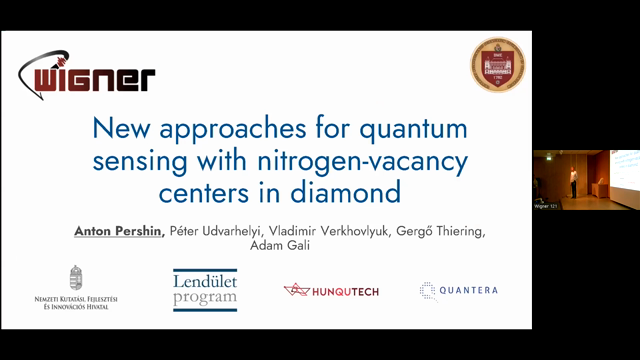 Wigner-121: Anton Pershin: New approaches for