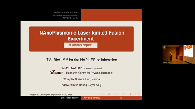 Wigner-121: NAnoPlasmonic Laser Ignited Fusion