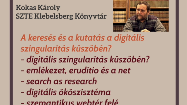 A keresés és a kutatás a digitális szingularitás